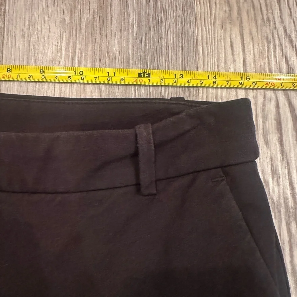 J. Crew Kallie Black Pants Sz 10P Cropped Career Preppy Office Versatile